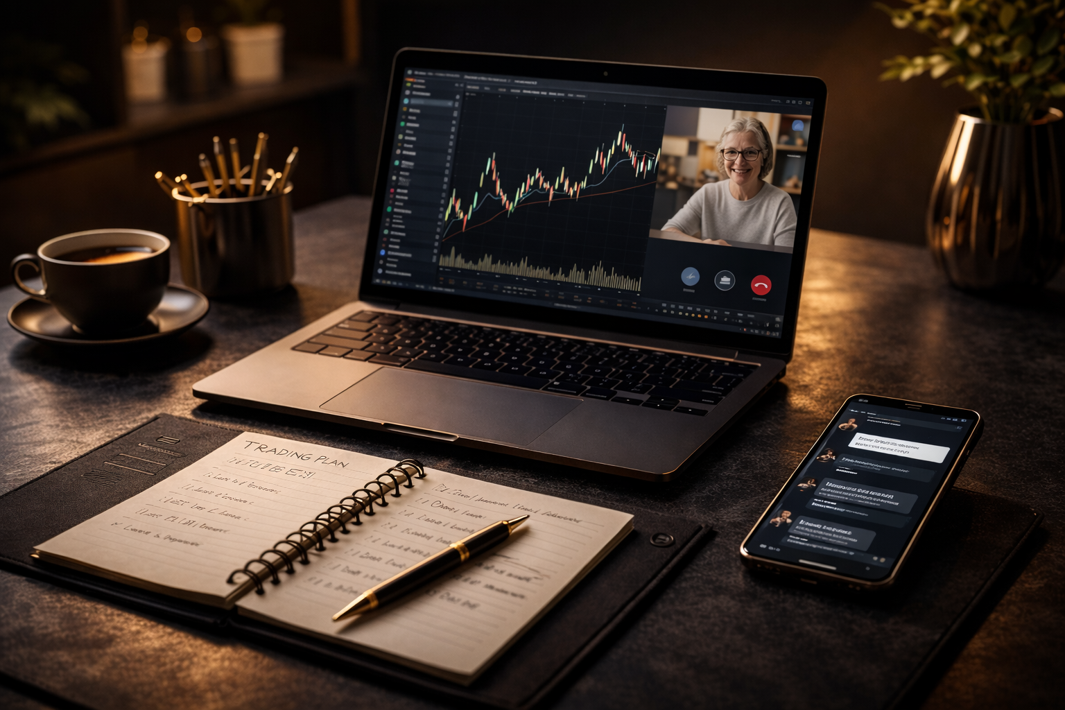 Trader Granny support session